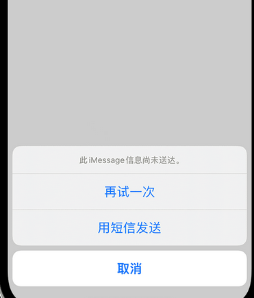 苏尼特右apple维修iPhone上无法正常发送iMessage信息