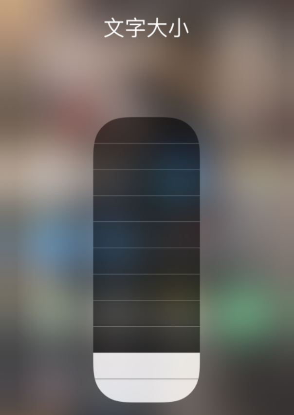 苏尼特右苹果手机维修分享小技巧：在 iPhone 控制中心快速调节字体大小 