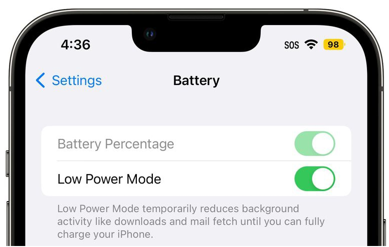 苏尼特右苹果手机维修分享iOS 16 Beta 6电池百分比显示和Beta 5有什么不同 