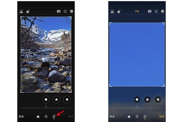 苏尼特右苹果手机维修分享iPhone手机如何使用裁剪功能隐藏照片 