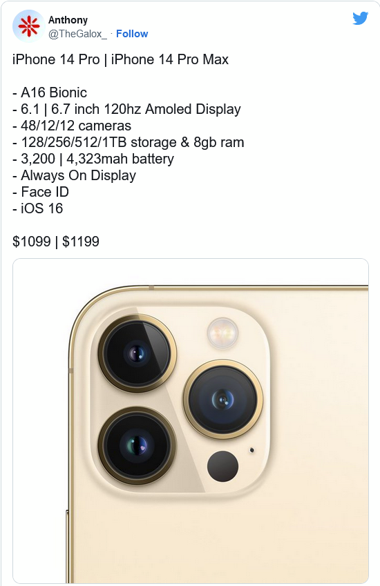 苏尼特右苹果14维修分享iPhone 14全系涨价 