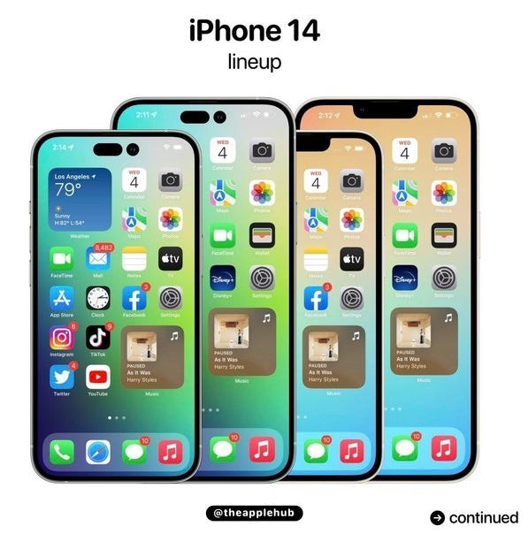 苏尼特右苹果14维修分享iPhone 14全家福 