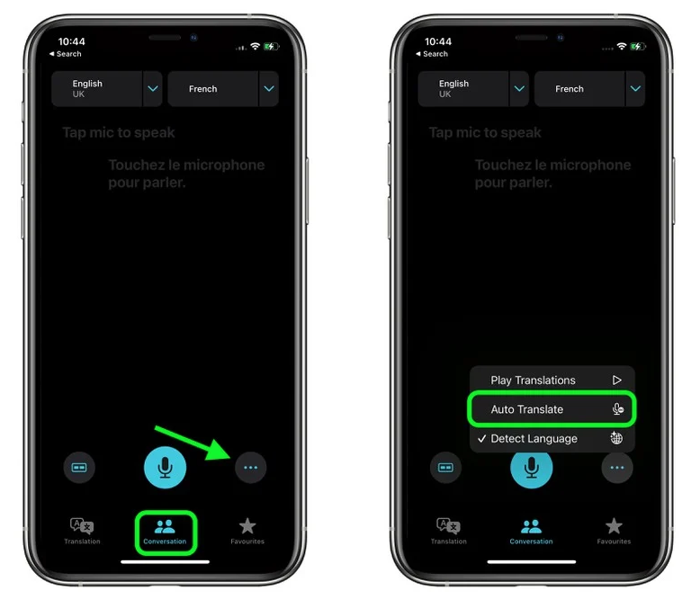 苏尼特右苹果手机维修分享iOS 15 “翻译” App 新改进 